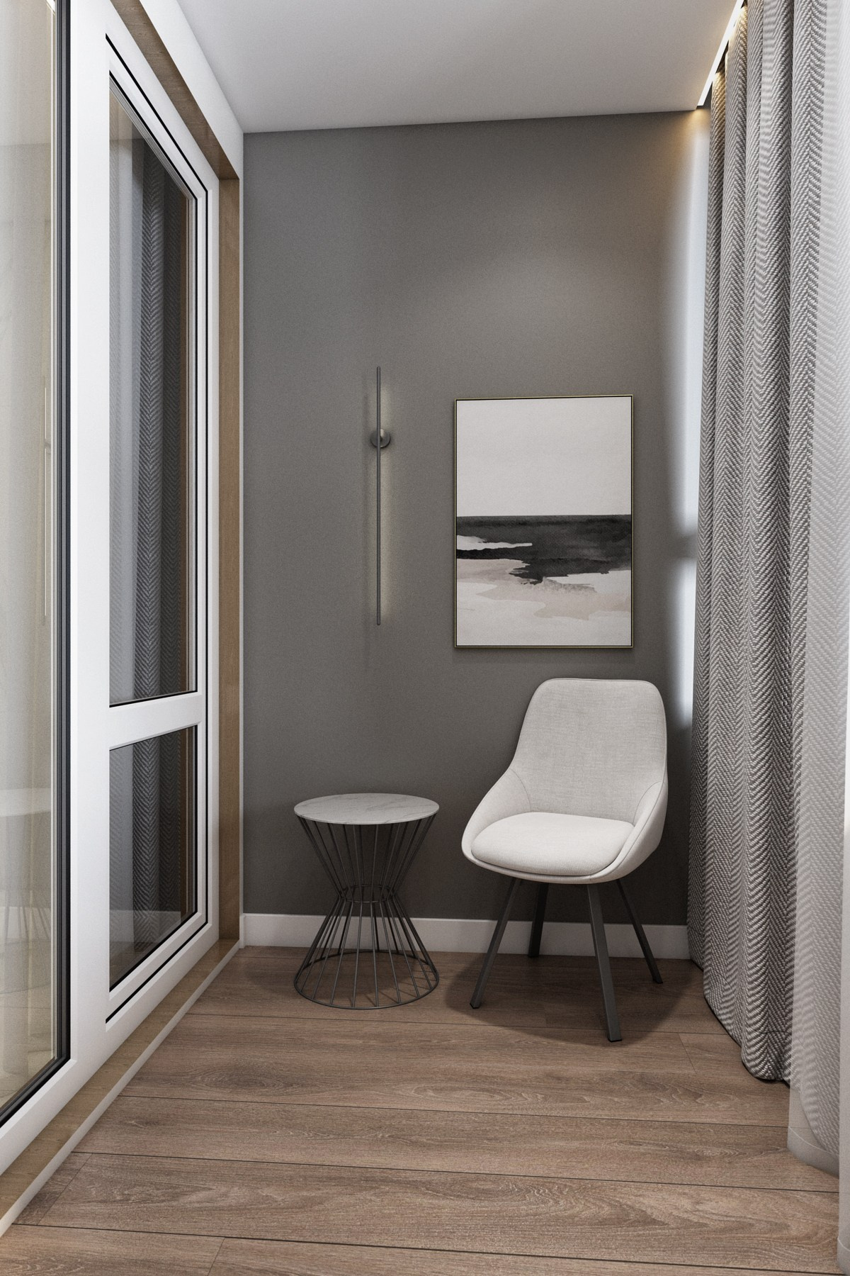 Квартира со своим характером в ЖК Солярис. Дизайн-проекты жилых и общественных пространств во Владивостоке