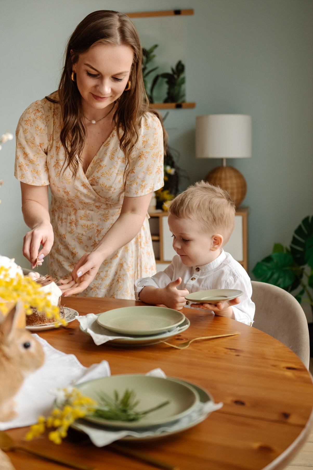 Семейная. Пасха с цыплятами. Свадебный и сеейный фотограф в Санкт-Петербурге Елена Худякова
