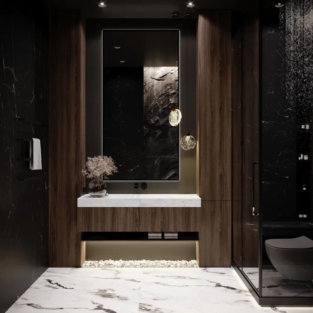 Загородный дом 290 м². Дизайнер интерьера Еремина Юлия