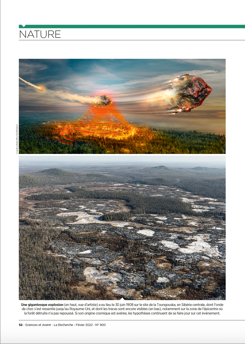 The Tunguska phenomenon for Sciences Et Avenir. Yulia Nevskaya, documentary photographer and photojournalist