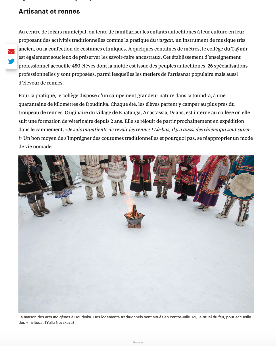 Publications. Yulia Nevskaya, documentary photographer and photojournalist