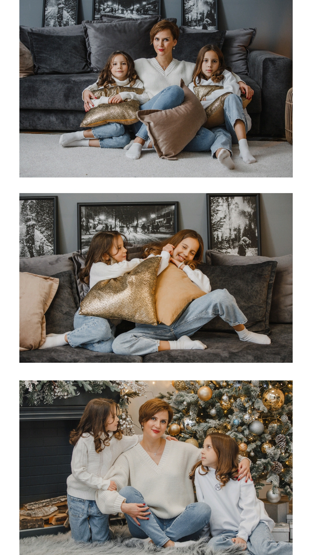 Новогодняя фотосессия новая Москва Москва троицк. Портретный фотограф Александра Харитонова Москва Новая Москва Троицк