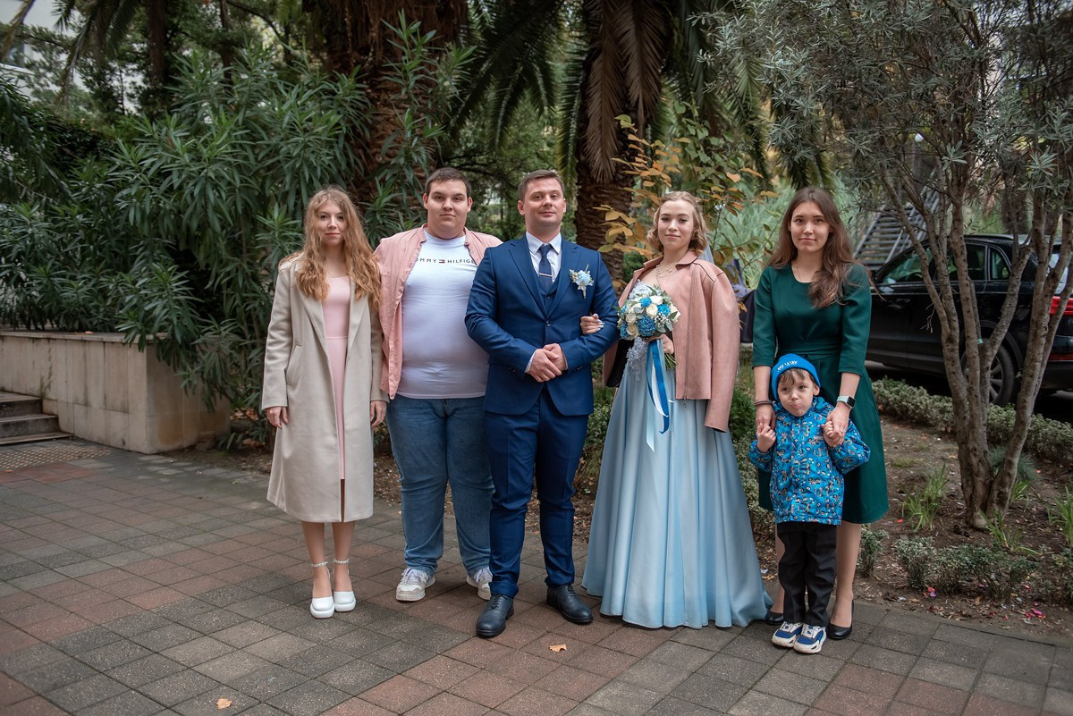 ЗАГС + прогулка Денис и Настя. Семейный и коммерческий фотограф в Сочи Александр Бодунов