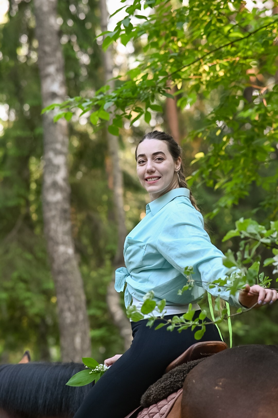 Фотопрогулка верхом. LifeStyle фотограф Анна Воробьёва Санкт-Петербург