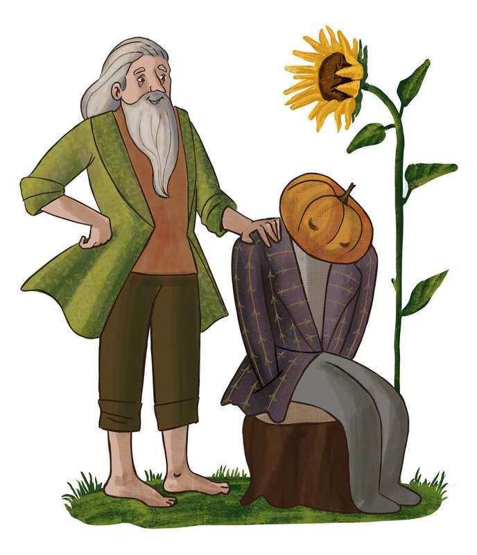 Wizard's granddaughter. Анна Гантимурова иллюстратор, театральный видеохудожник мультипликатор