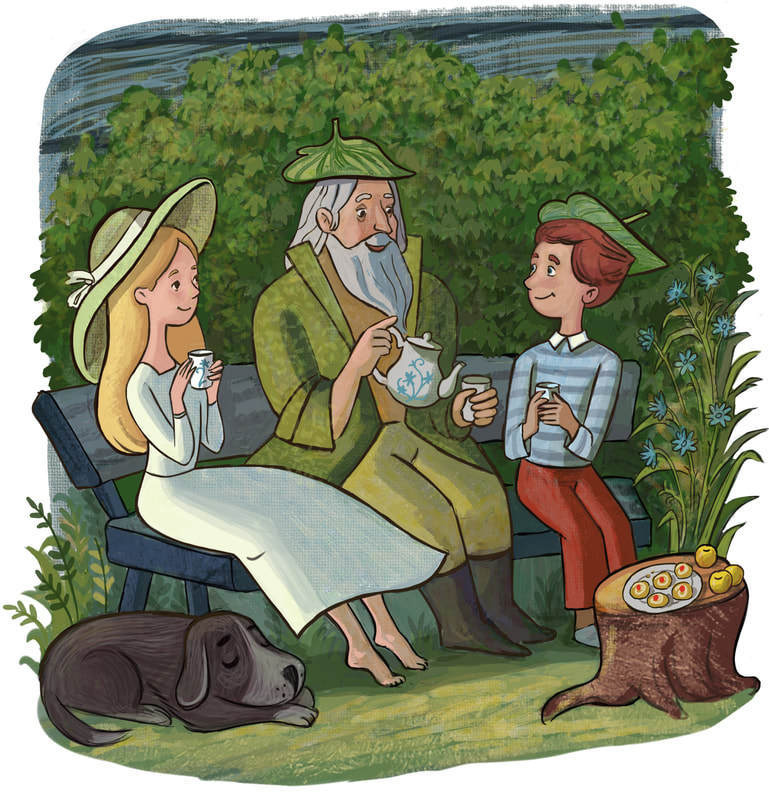 Wizard's granddaughter. Анна Гантимурова иллюстратор, театральный видеохудожник мультипликатор