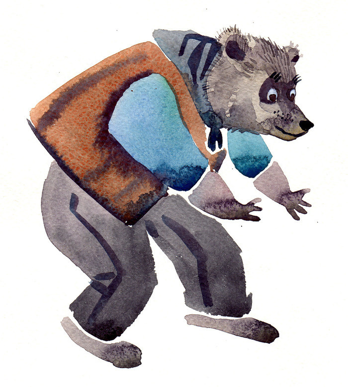 Brother Fox and Brother Rabbit. Анна Гантимурова иллюстратор, театральный видеохудожник мультипликатор