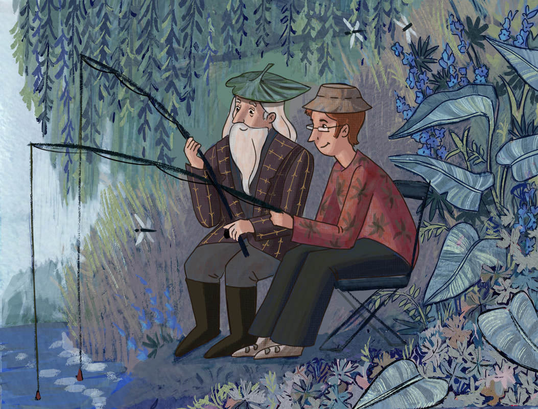 Wizard's granddaughter. Анна Гантимурова иллюстратор, театральный видеохудожник мультипликатор