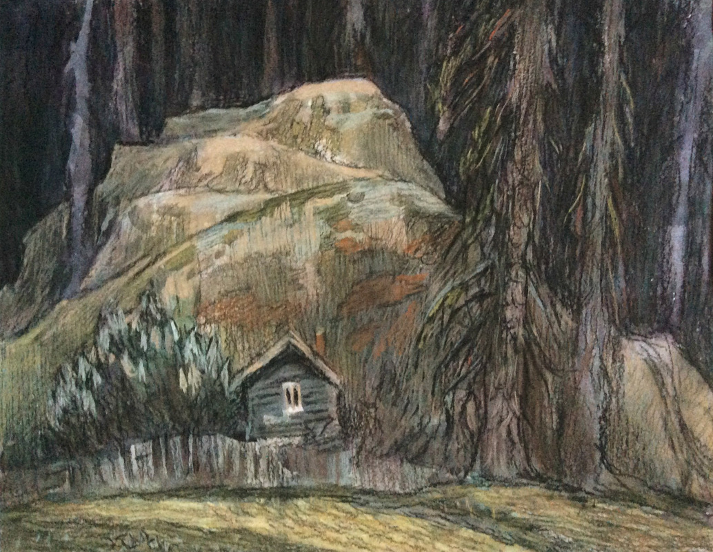 Pastels and watercolor. Анна Гантимурова иллюстратор, театральный видеохудожник мультипликатор