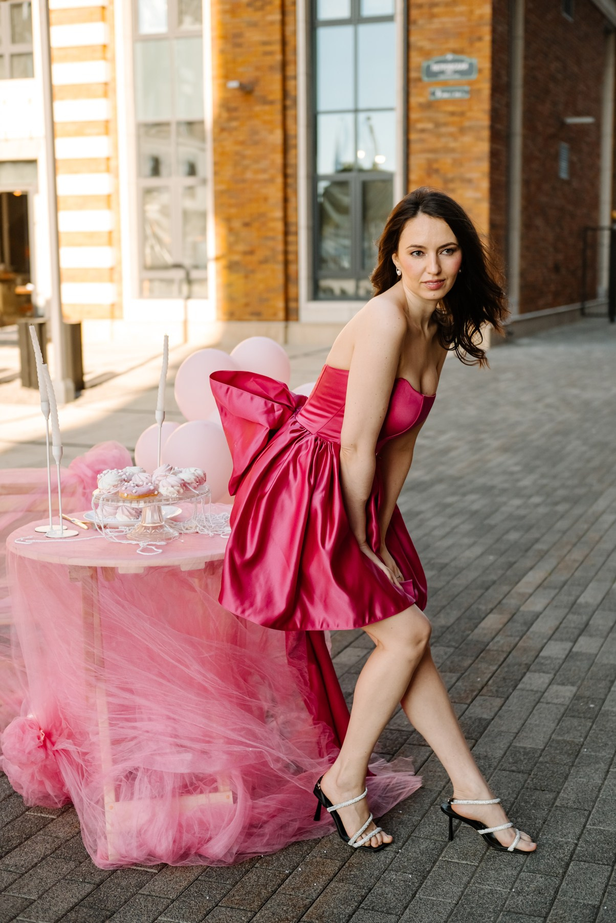 Индивидуальная. На заливе с шарами. Свадебный и сеейный фотограф в Санкт-Петербурге Елена Худякова