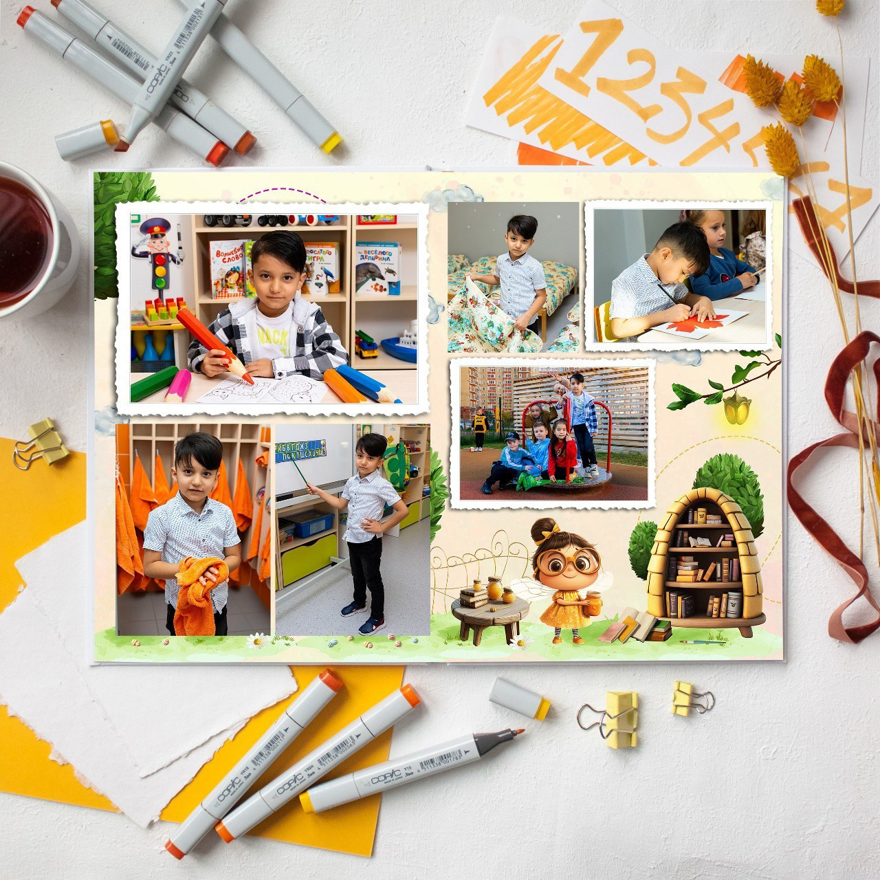 Альбом Выпускной детского сада. Школьный фотограф Троицк