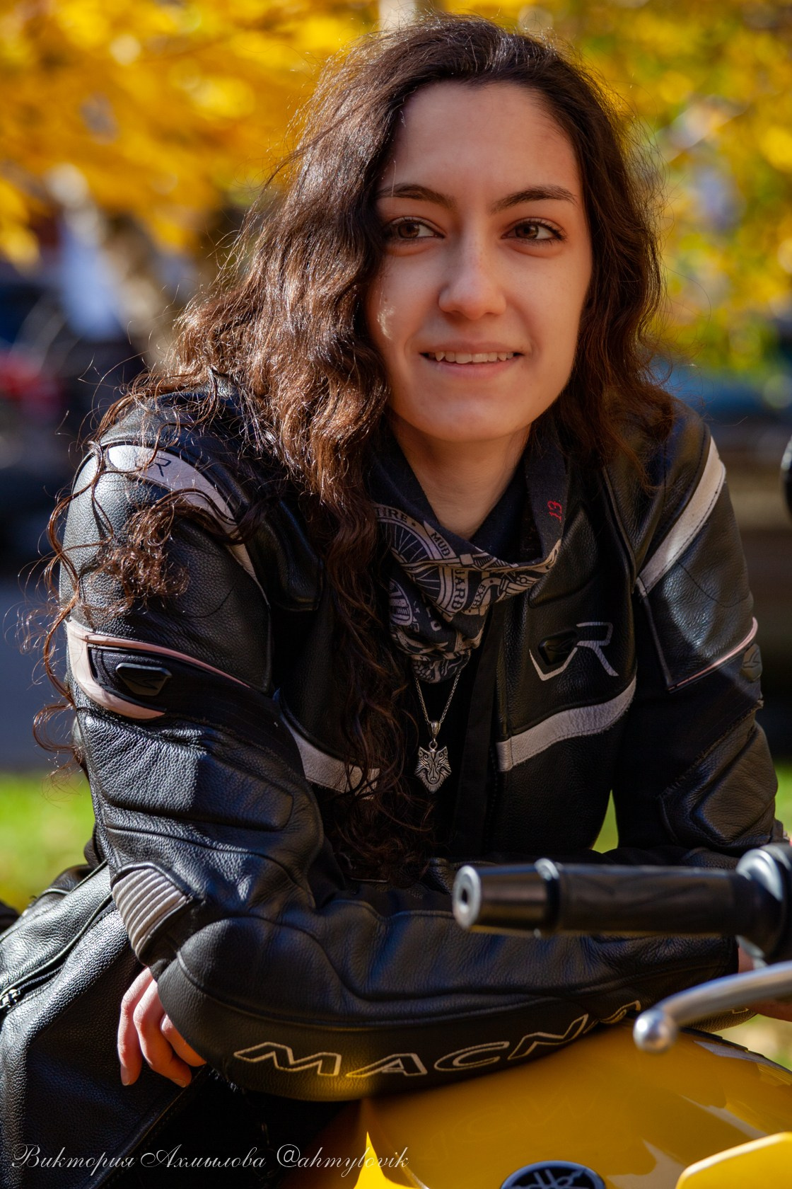 Алина Вартанова (Yamaha Diversion F 600). Виктория Ахмылова. Фотограф в Москве