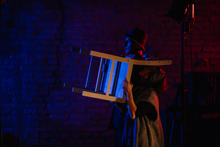 «СТУЛЬЯ» спектакль. Фотограф Михаил Ряховский