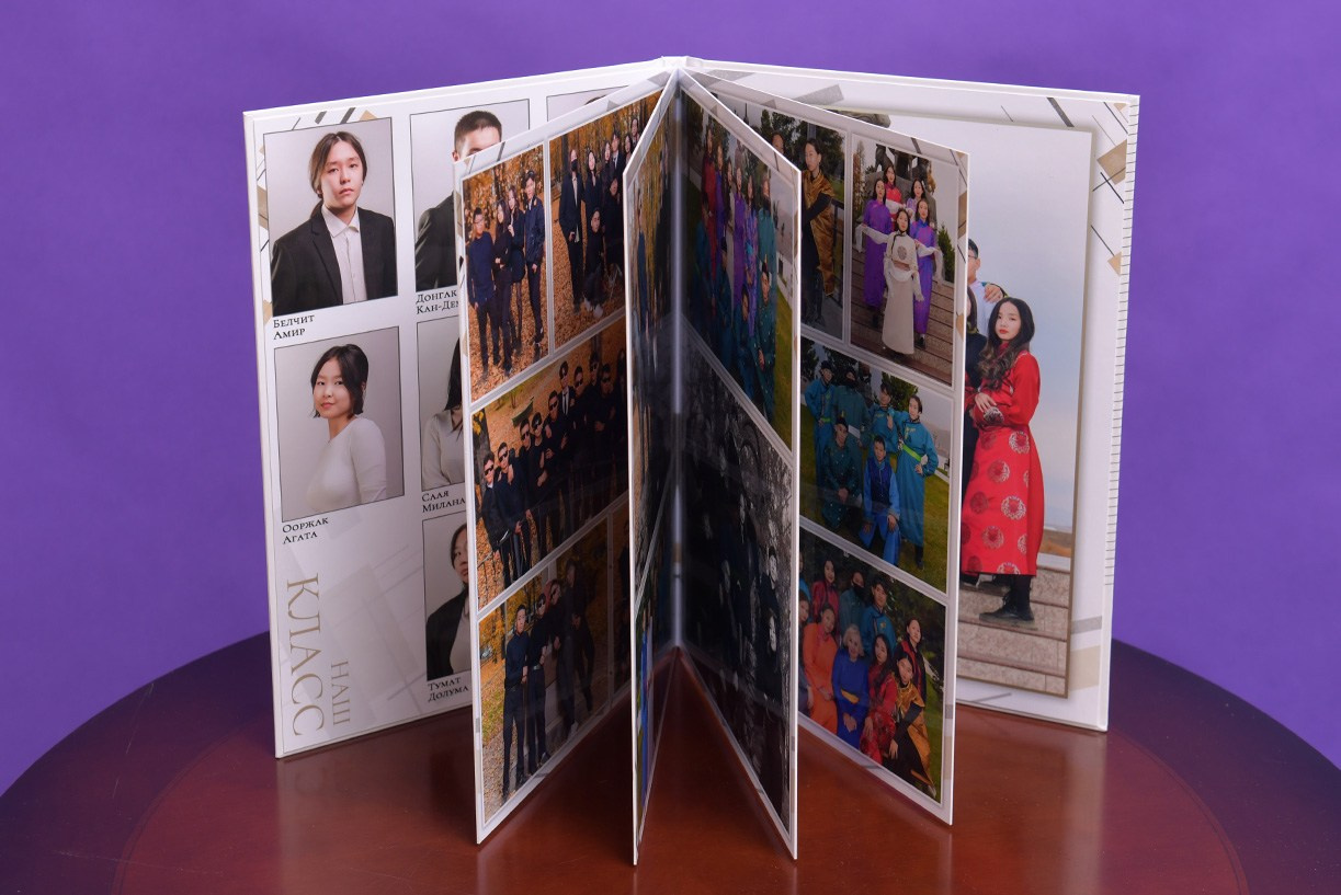 Фотокнига «Техно-2». Фотоальбомы для выпускников в Кызыле и республике Тыва