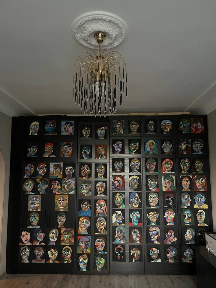 Персональная выставка «Время призраков». Artist Maria Ansh