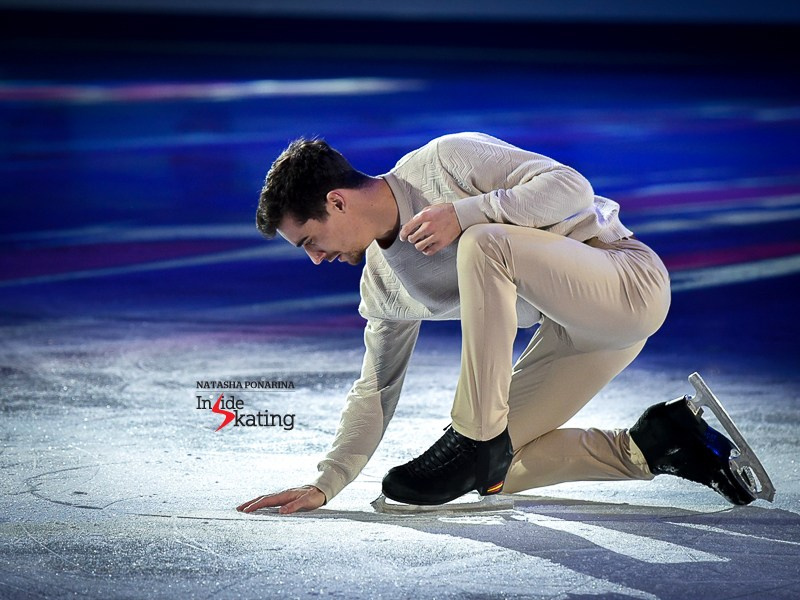 Javier Fernandez ECH 2019 Gala. Russian figure skating photographer from Saint-Petersburg