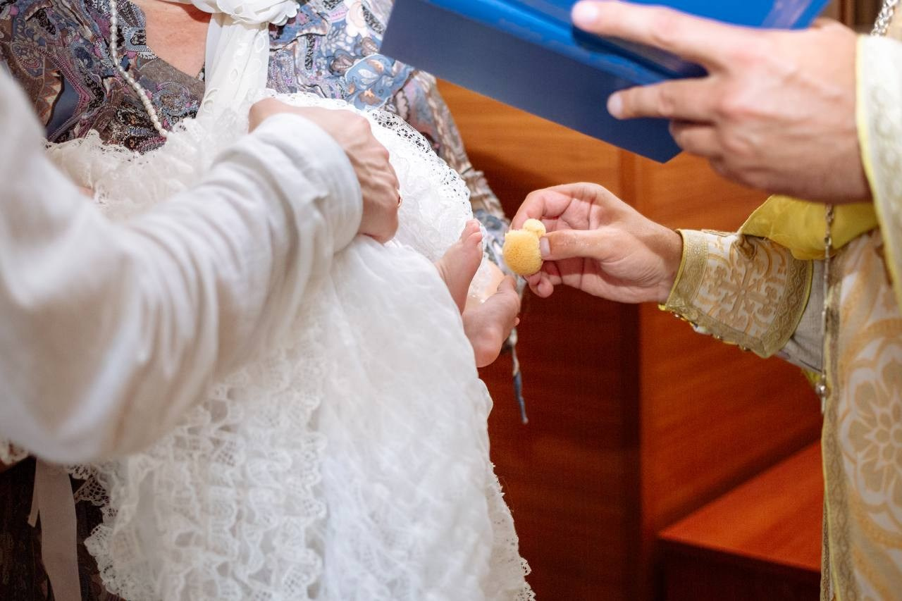 Фотосъёмка таинства крещения. Фотограф на крестины. GagarinProArt