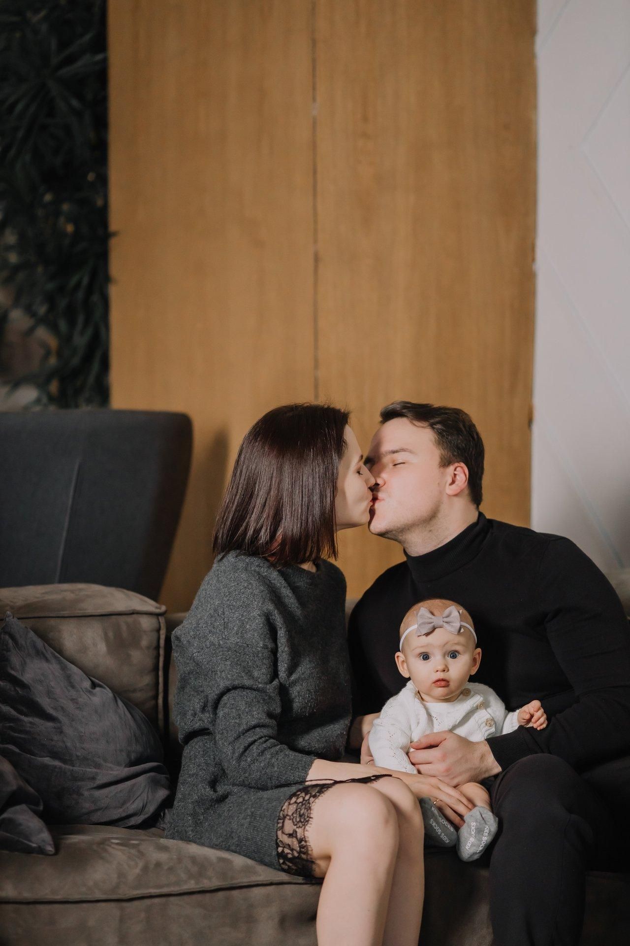 Кристина, Костя и Ксюша Новый год. Анна Ларина — Lifestyle фотограф в Москве