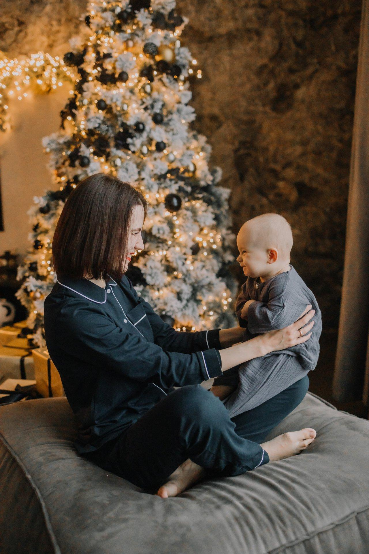 Кристина, Костя и Ксюша Новый год. Анна Ларина — Lifestyle фотограф в Москве