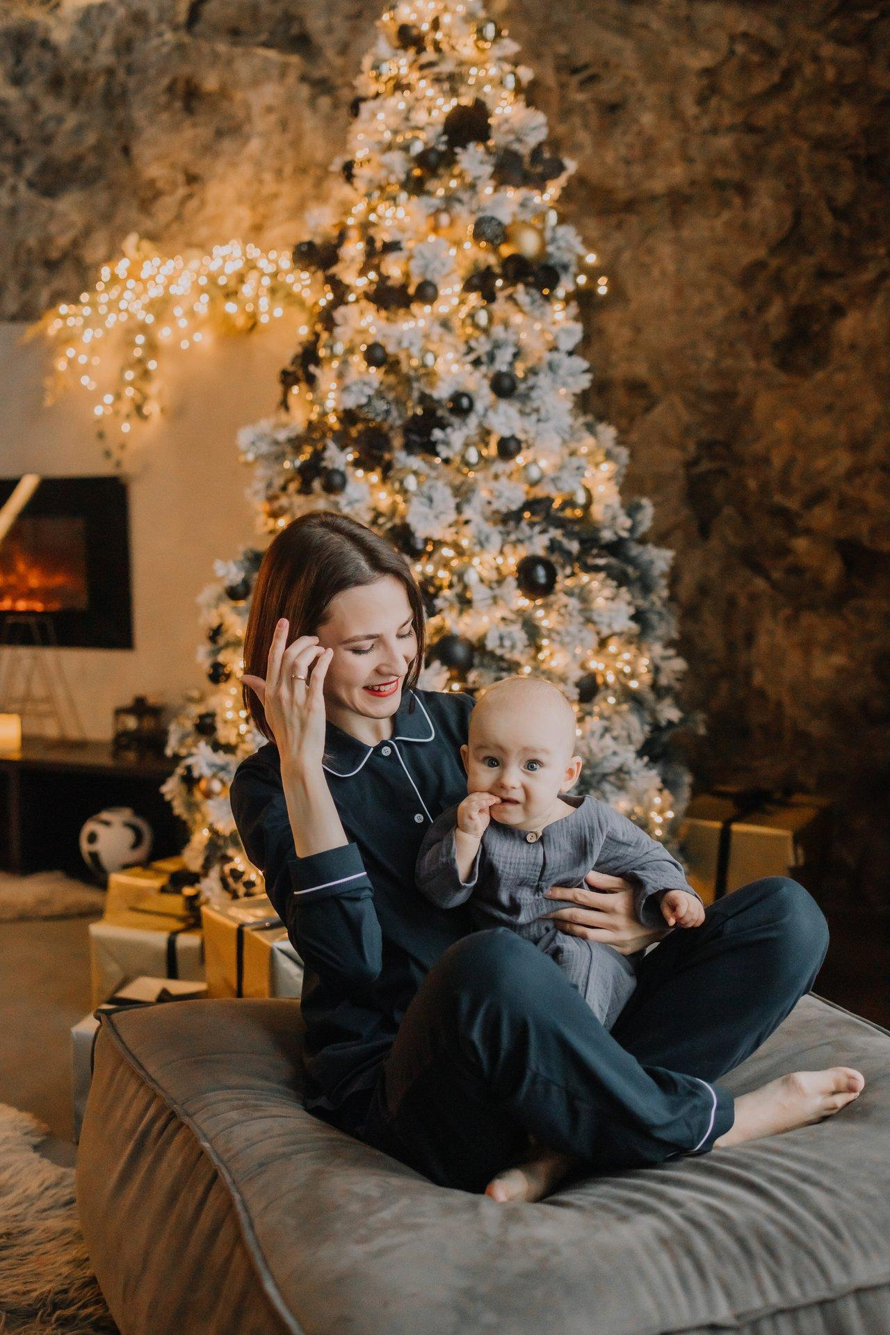 Кристина, Костя и Ксюша Новый год. Анна Ларина — Lifestyle фотограф в Москве