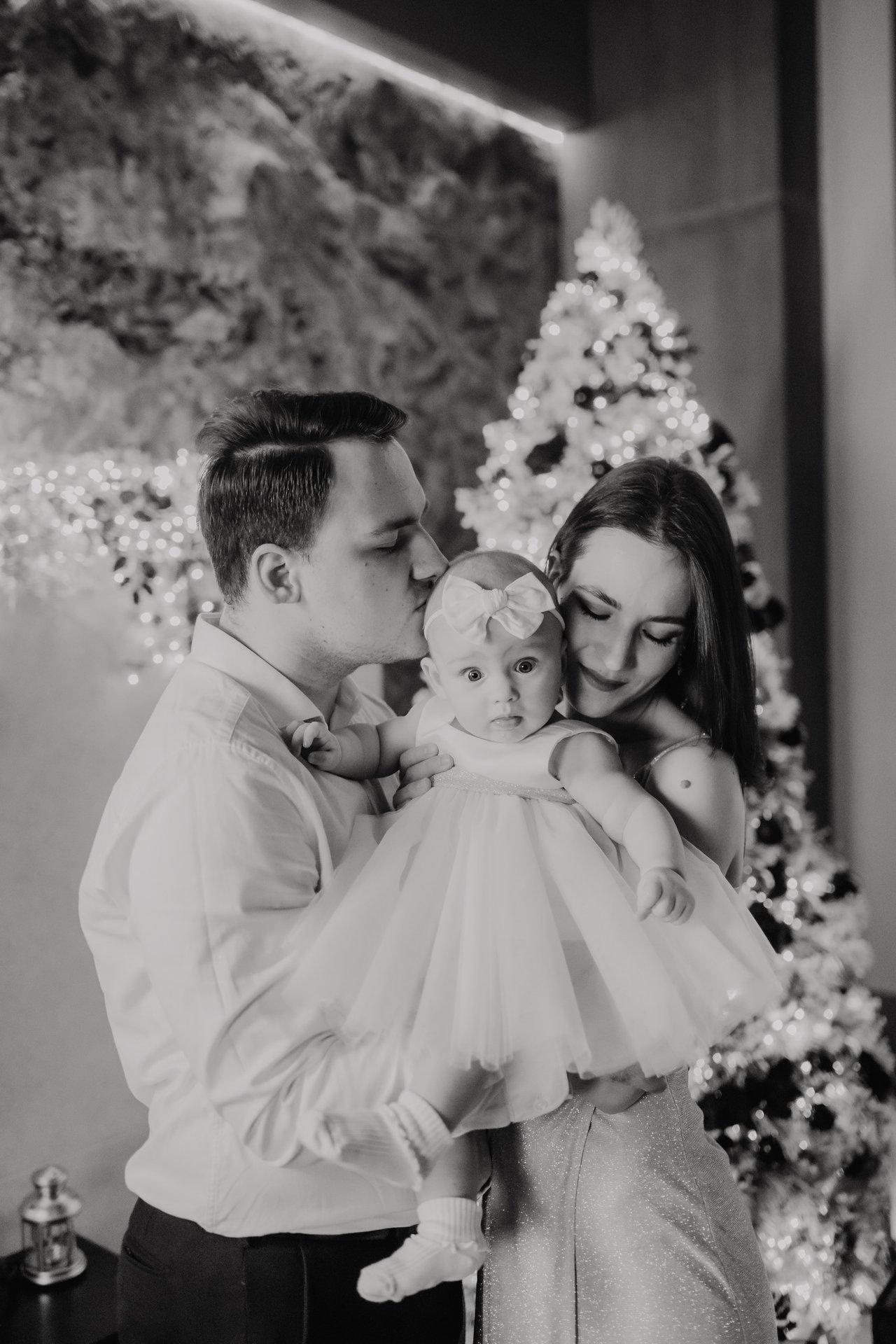 Кристина, Костя и Ксюша Новый год. Анна Ларина — Lifestyle фотограф в Москве