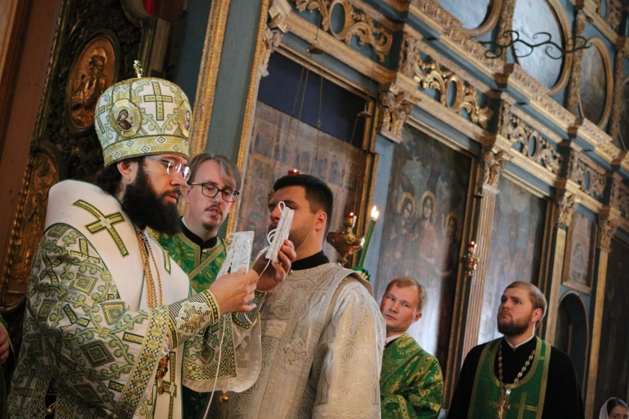 МИТРОПОЛИТ ИГНАТИЙ ПРИНЯЛ УЧАСТИЕ В ЛИТУРГИИ В ВОЛОГДЕ. Саратовское Северо-Западное благочиние