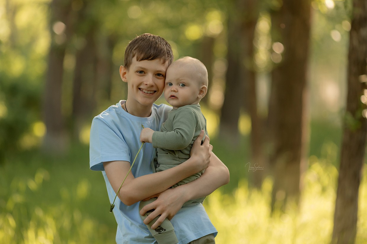 Дети на прогулке. Детский и семейный фотограф в Екатеринбурге