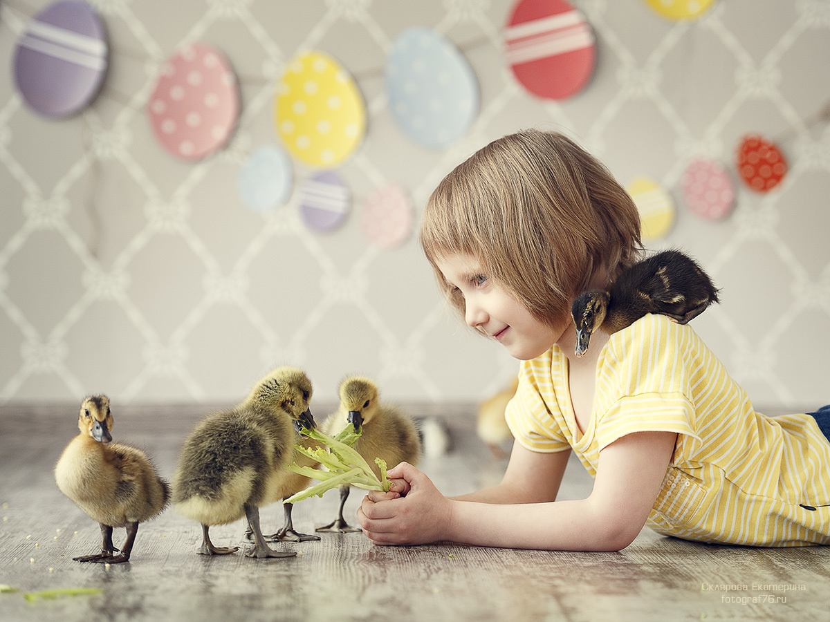 Пасхальные фотоистории. Детский и семейный фотограф Склярова Екатерина