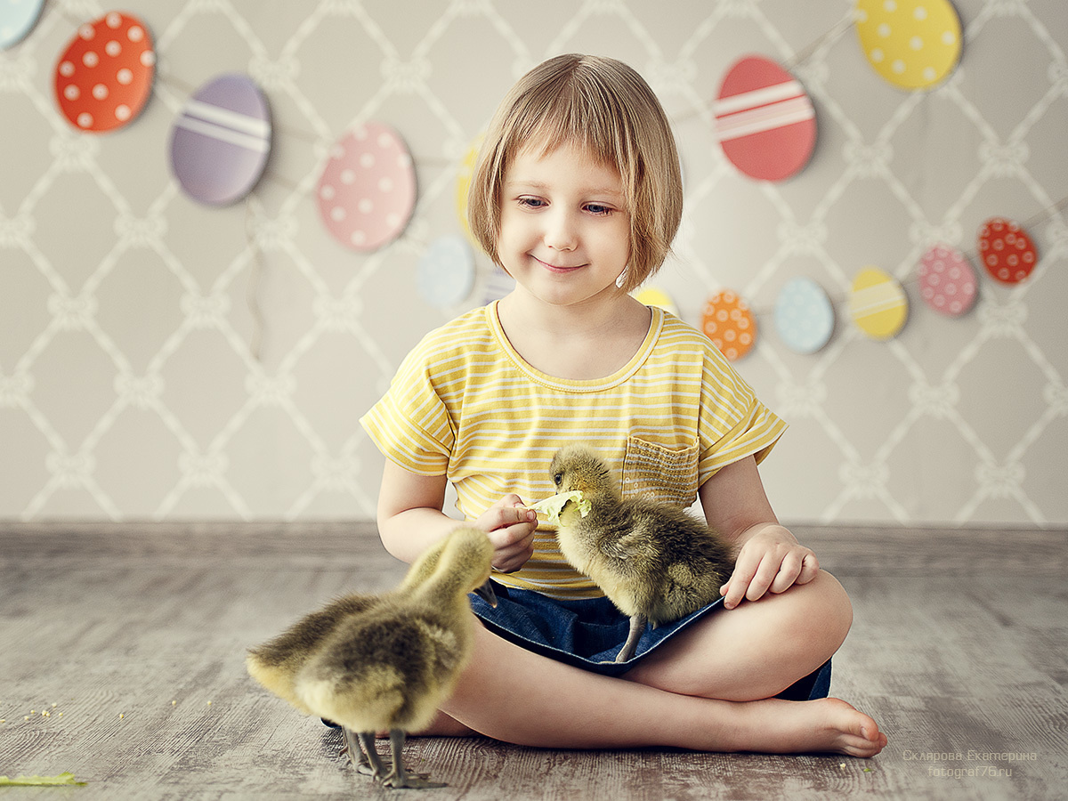 Пасхальные фотоистории. Детский и семейный фотограф Склярова Екатерина