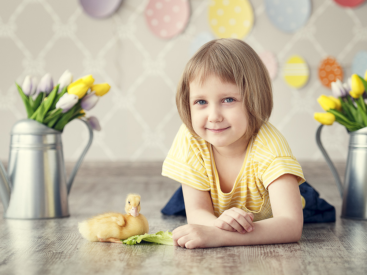 Пасхальные фотоистории. Детский и семейный фотограф Склярова Екатерина