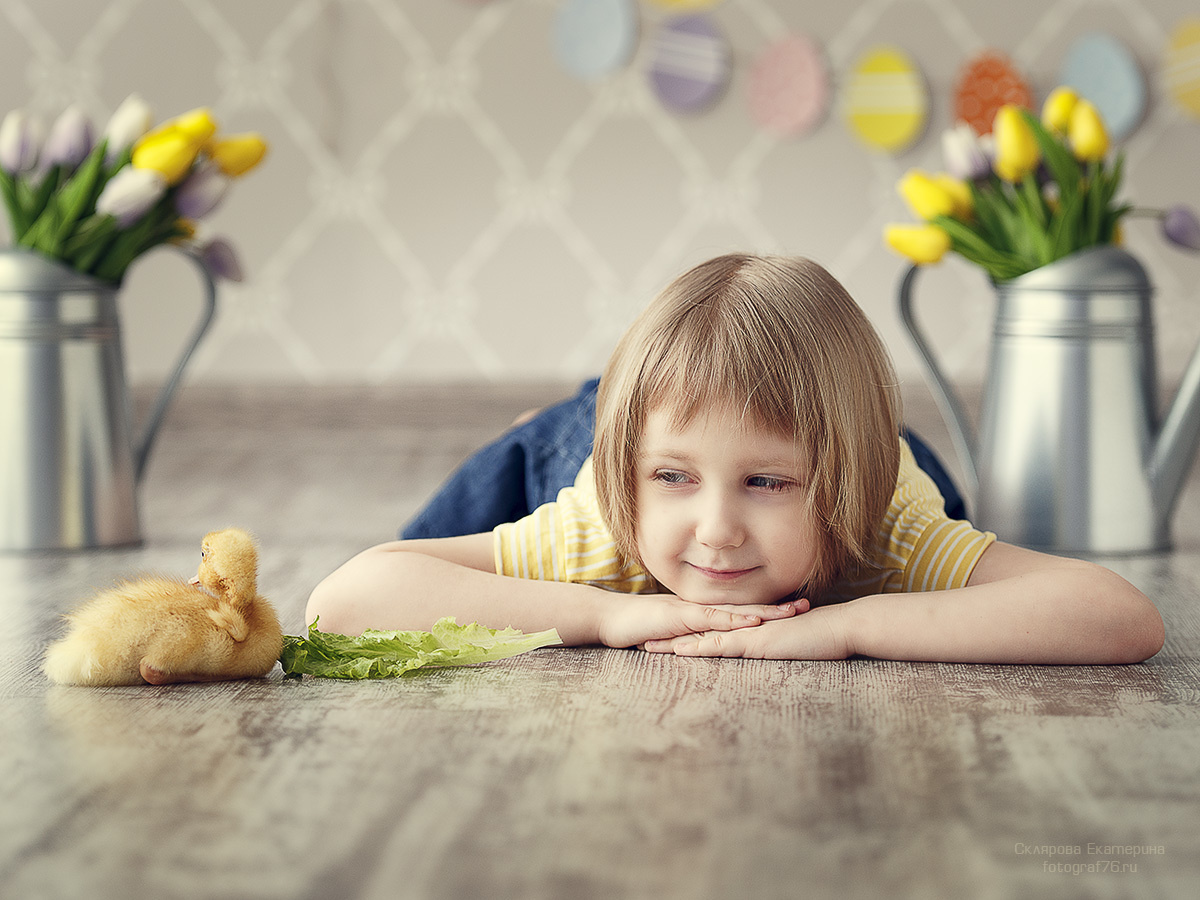 Пасхальные фотоистории. Детский и семейный фотограф Склярова Екатерина