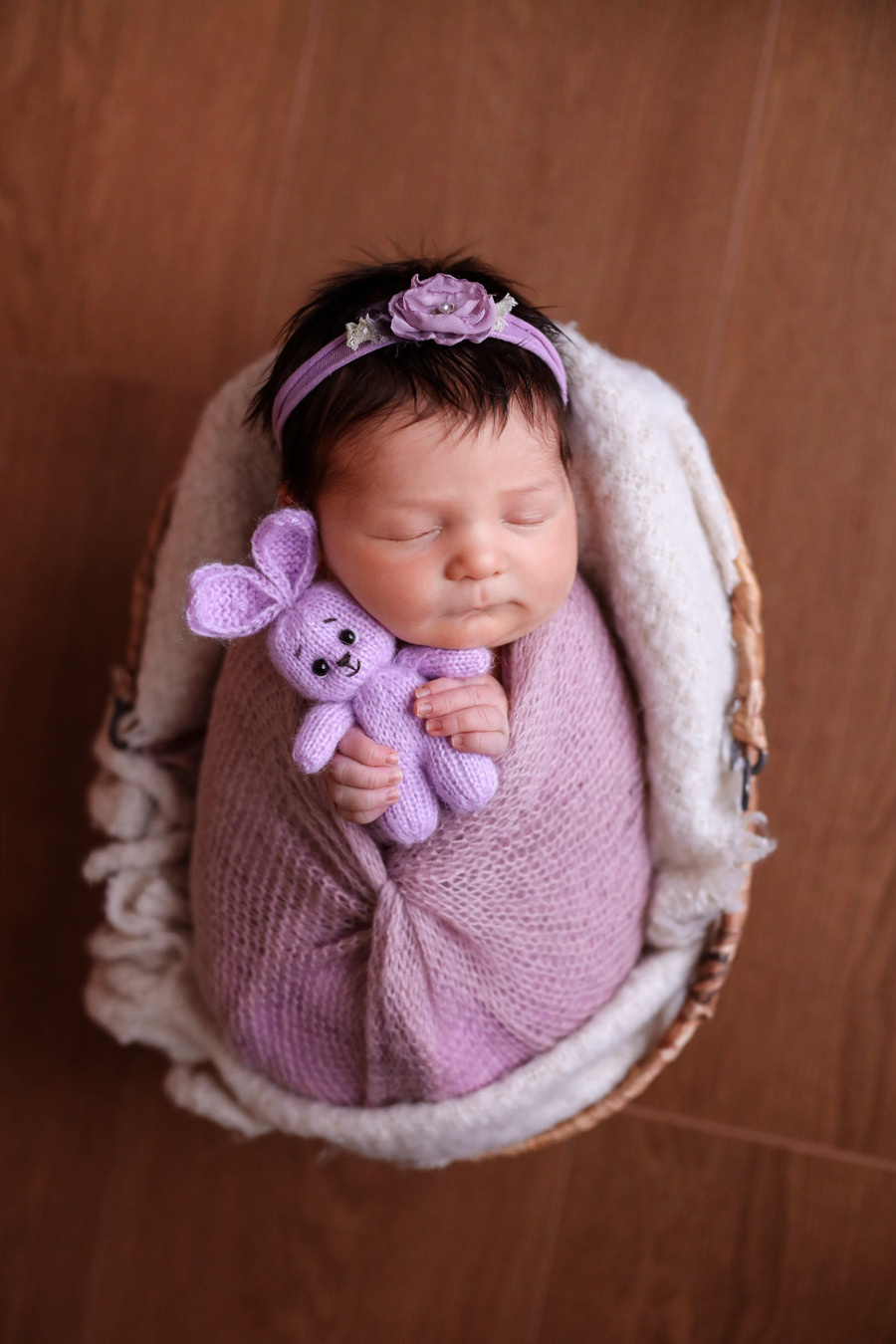 Нина 7 дней. Семейный фотограф и фотограф новорожденных в Санкт-Петербурге Алина Фе