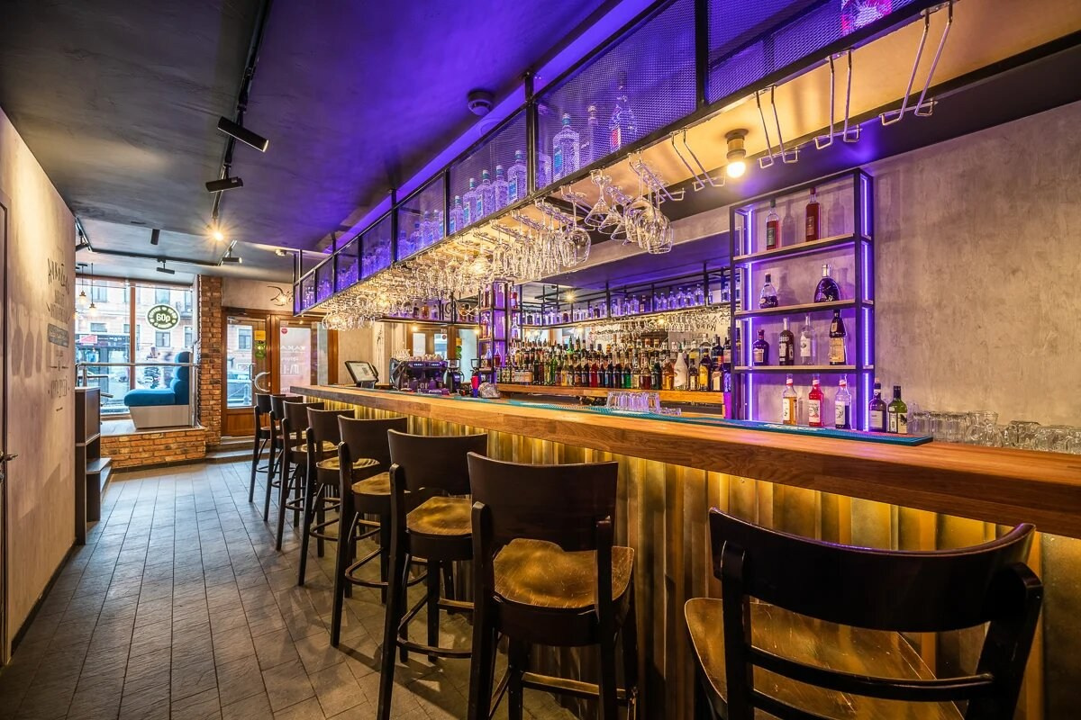 Ресторан-бар «Дали» г. Санкт-Петербург. Батракова Наталья дизайнер интерьеров Санкт-Петербург Москва Архангель