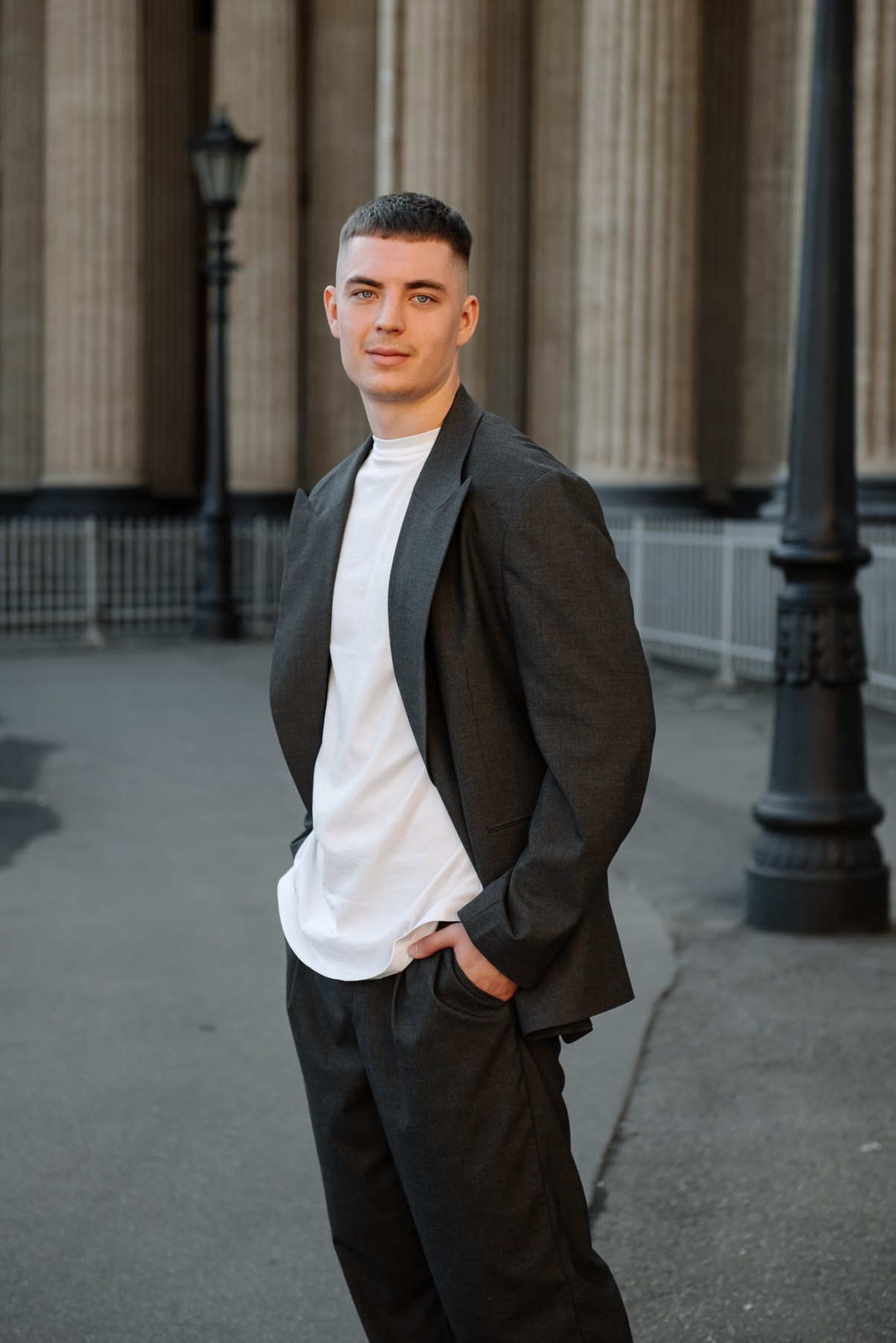 Прогулка у Атланов. Свадебный и сеейный фотограф в Санкт-Петербурге Елена Худякова