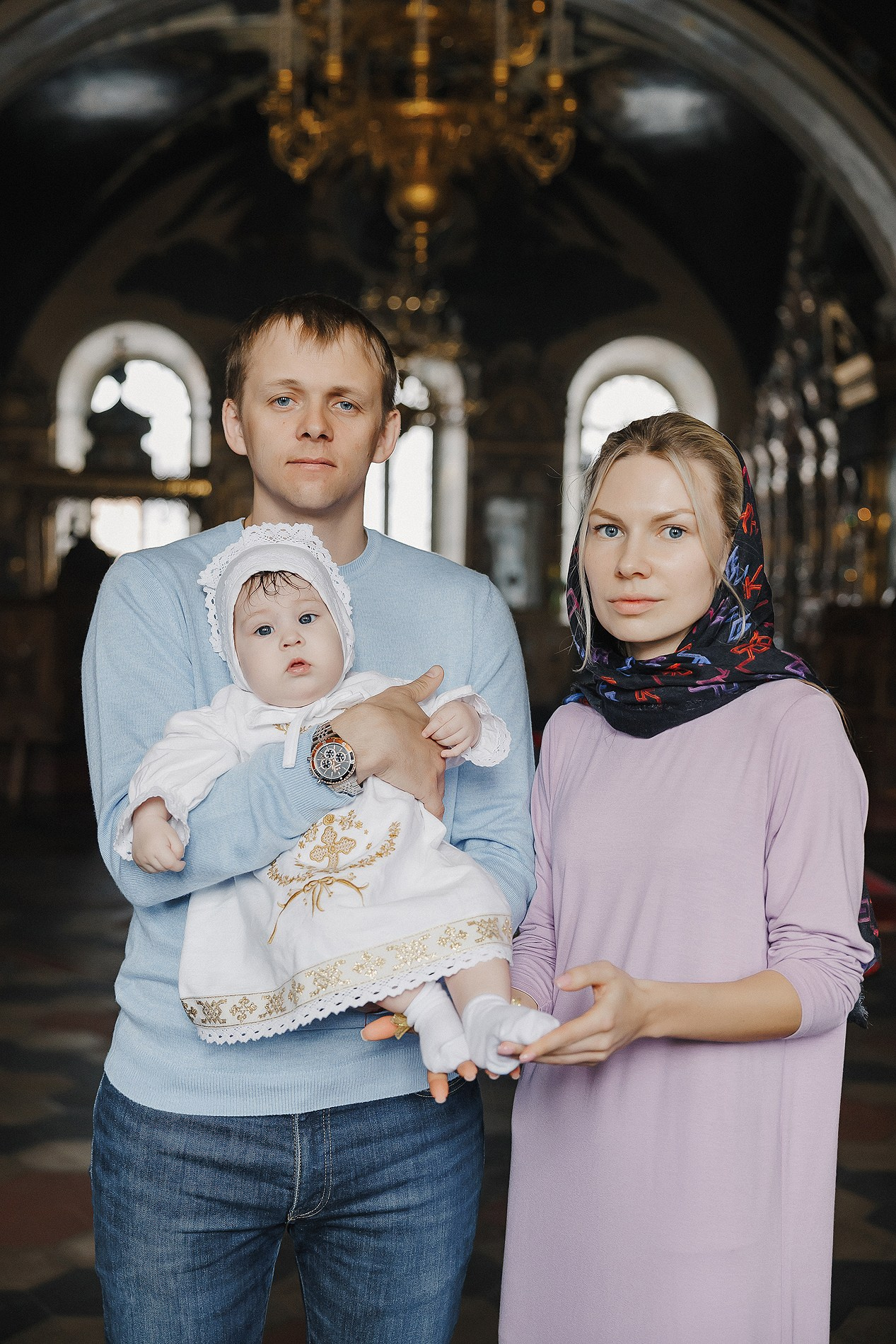 Крестины Елизаветы. Фотограф Олеся Жомер