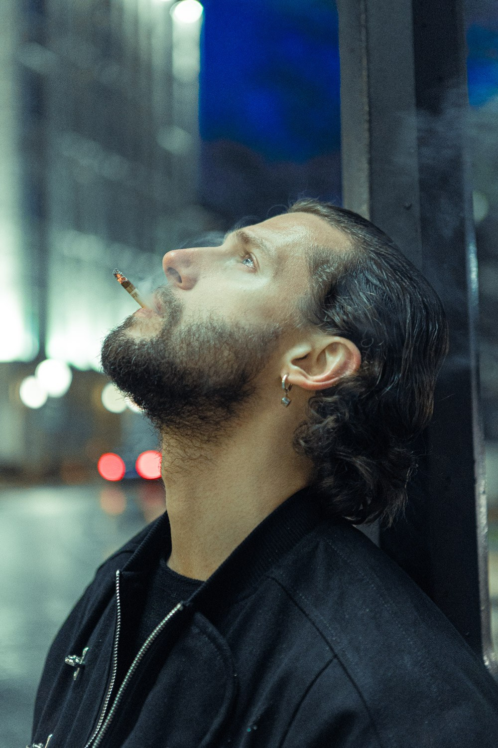 Мужская уличная фотосессия. Фотограф Москва арт- ню, портрет, fine art