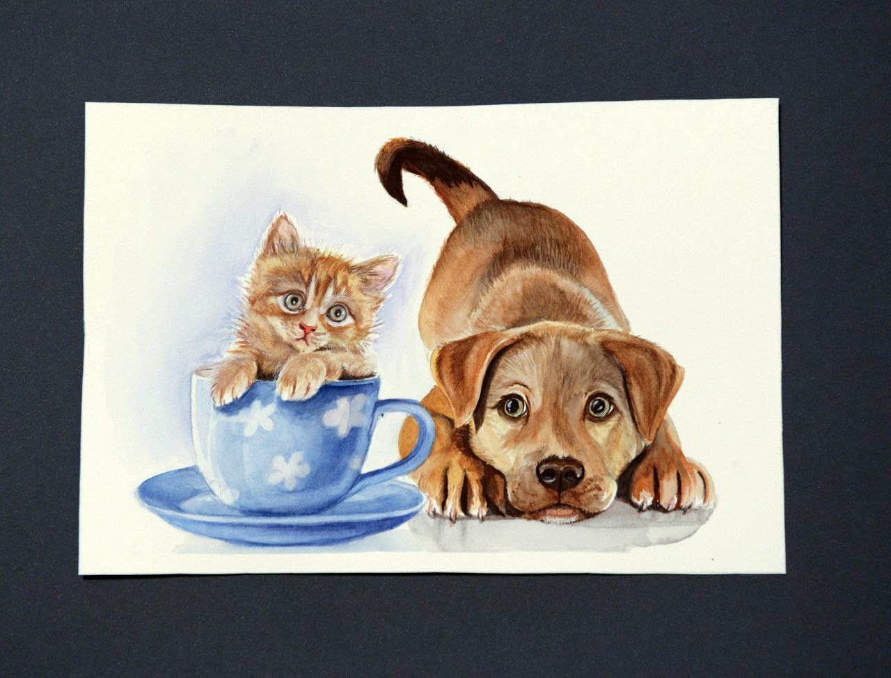 Бодрящая чашечка утреннего коТэ