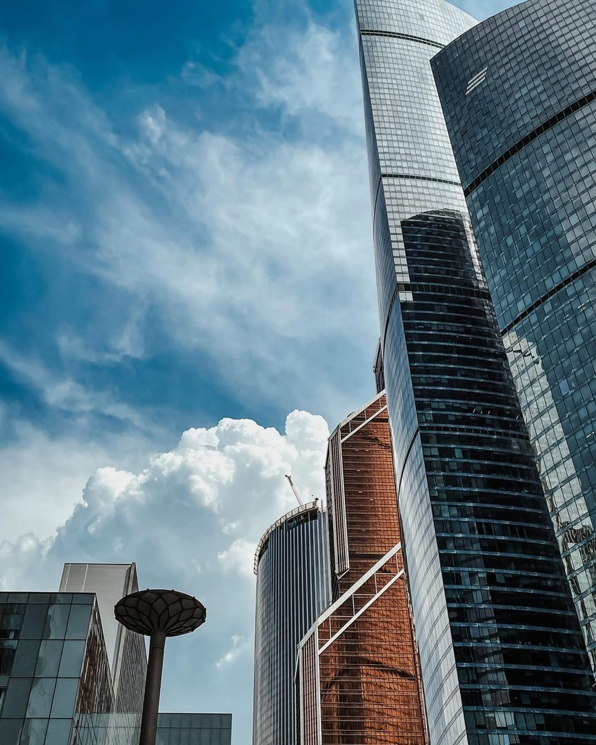 Москва-сити. Александра Мельниченко/ Бегающий фотограф