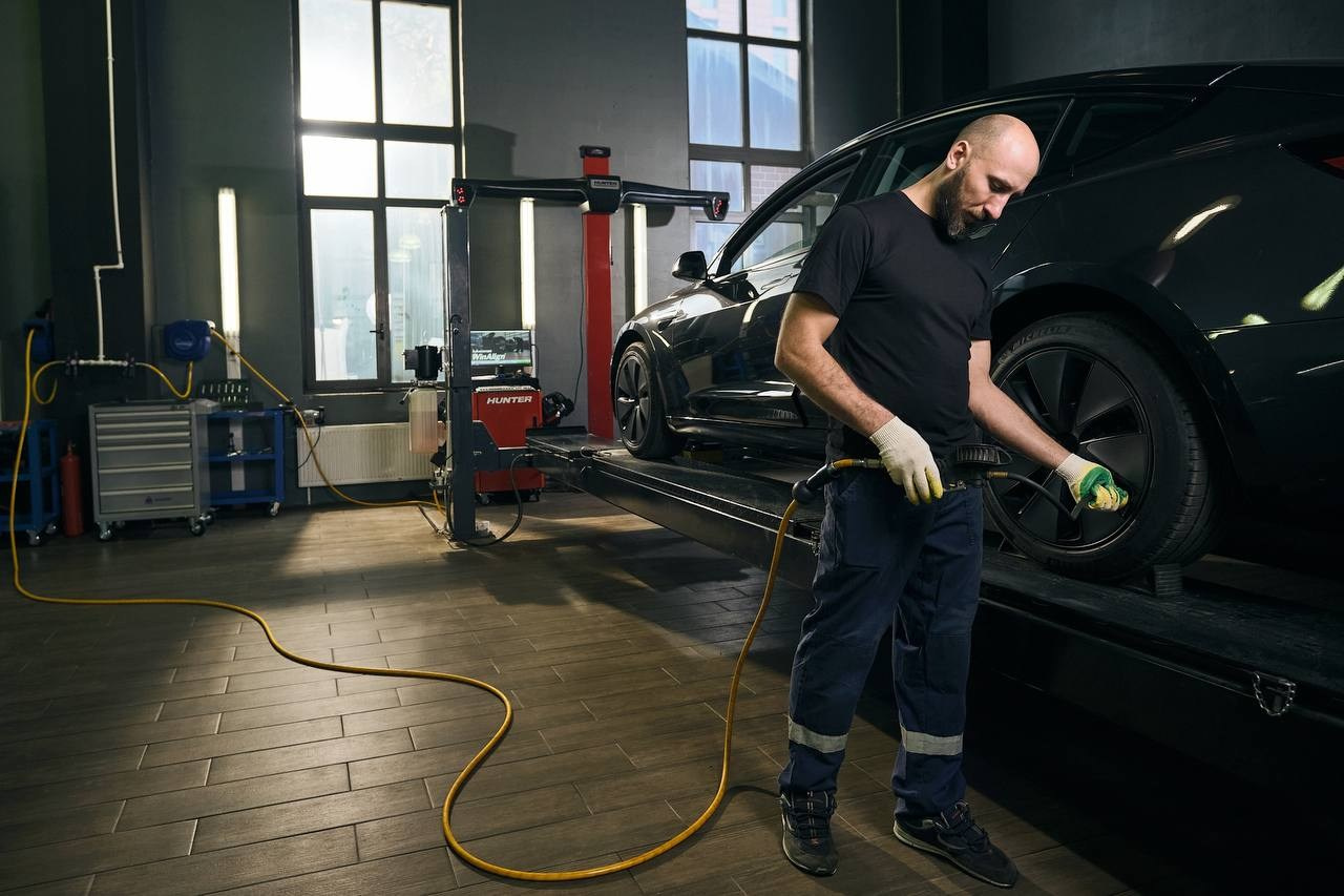 автосервис Tesla 