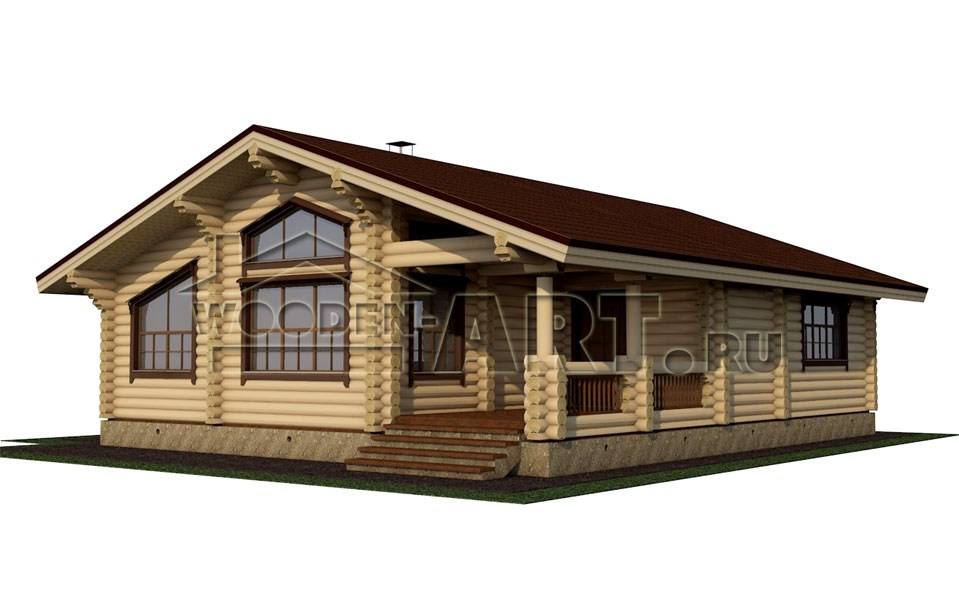 «Велегож парк» 138 кв. м. Проекты деревянных домов