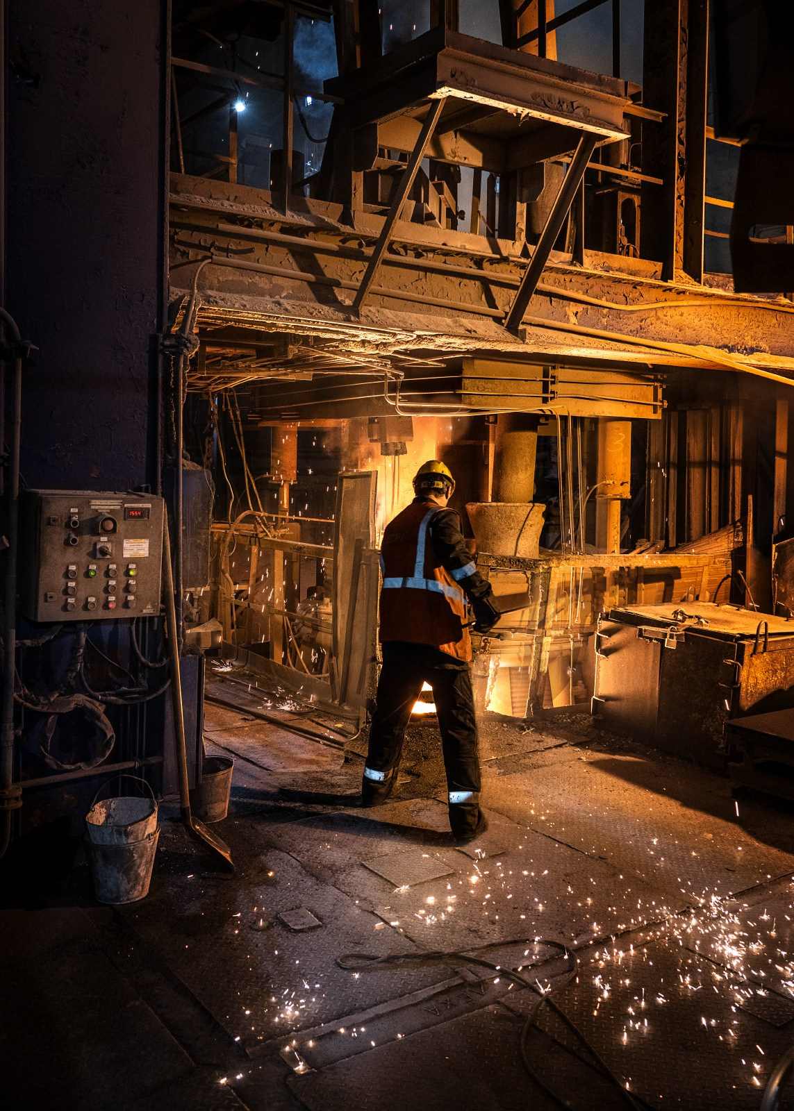 Металлургия. Фотограф Владимир Остапенко