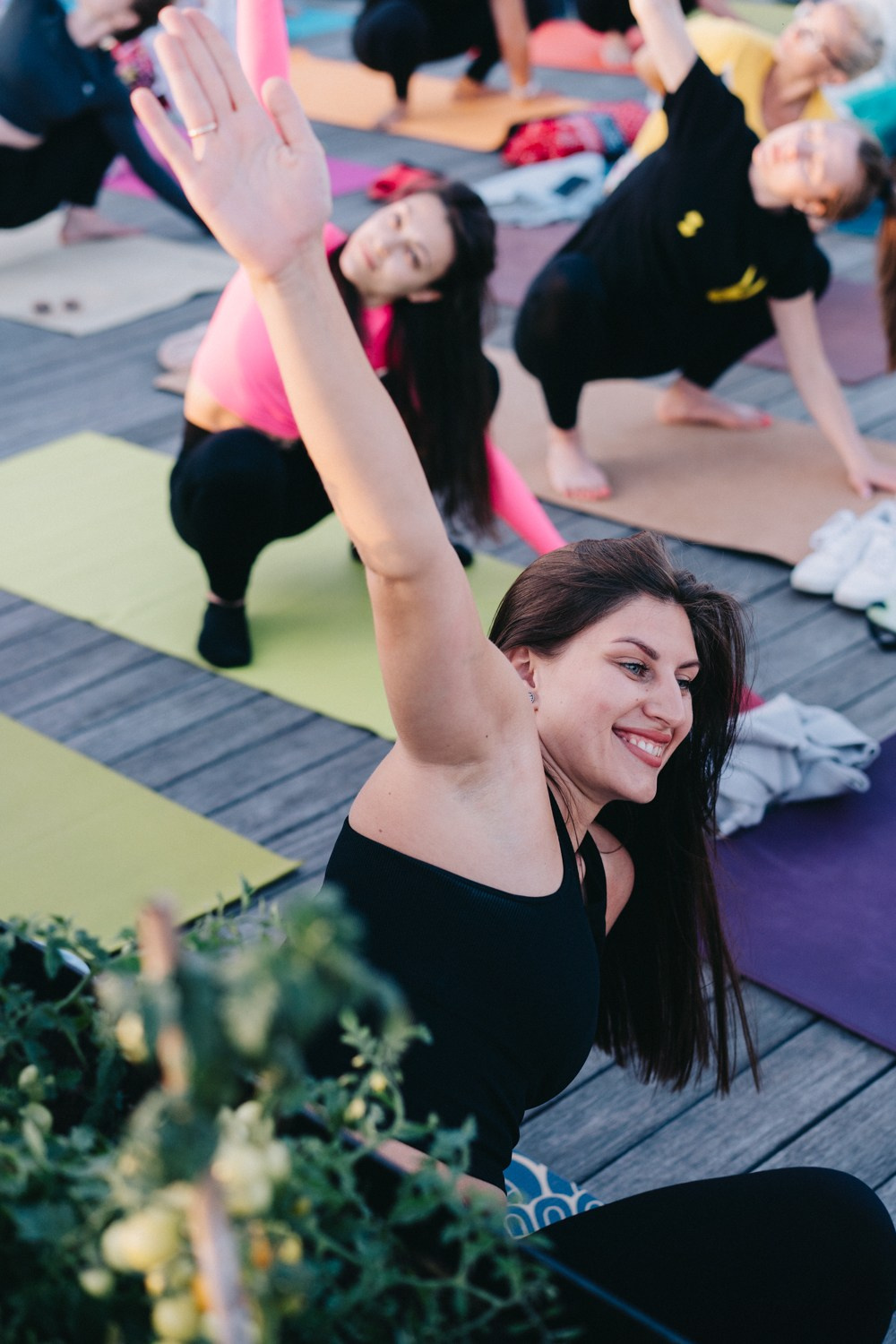 Summer Yoga Rave. Photographer in Vilnius