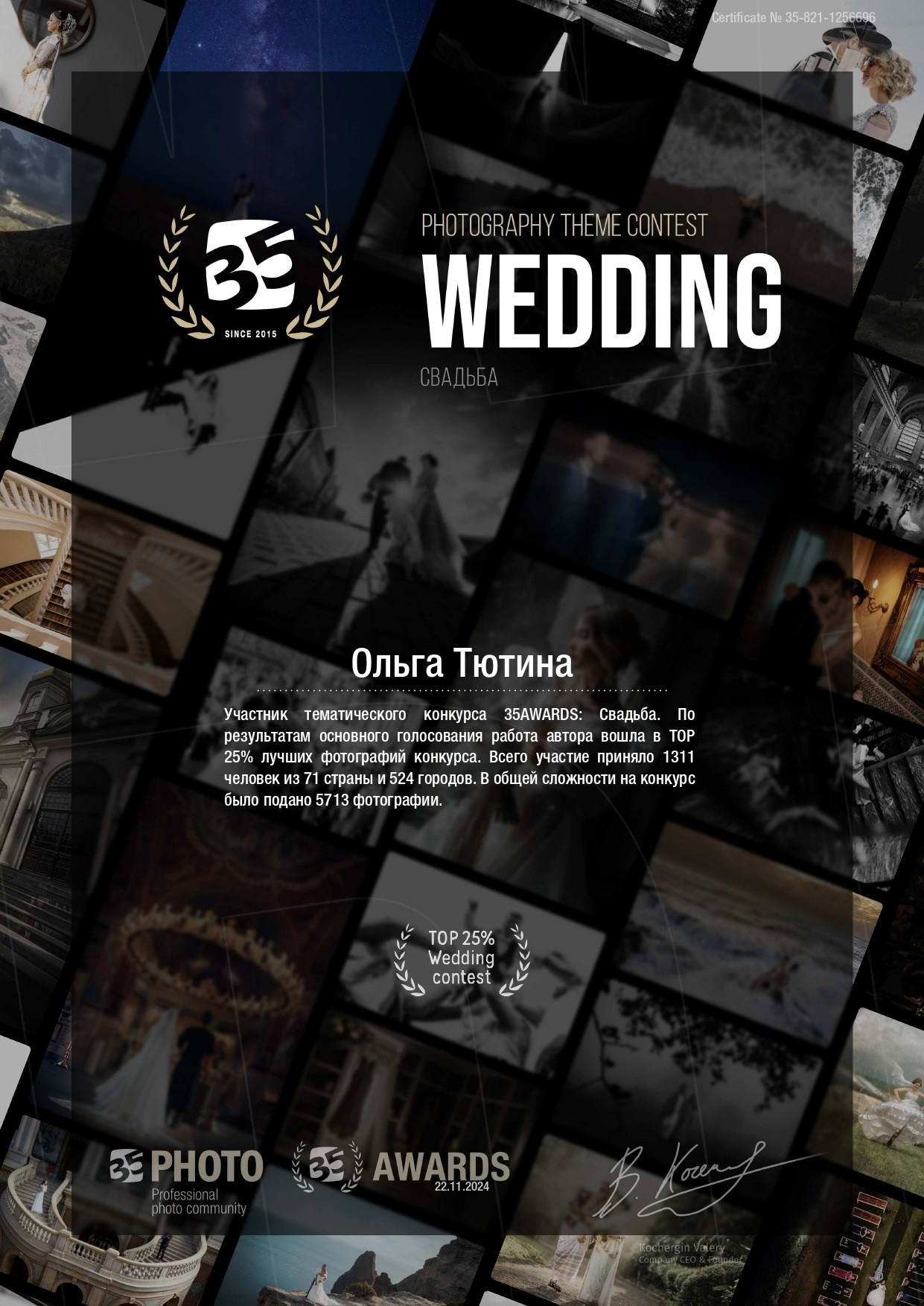 Публикации в журналах, дипломы, сертификаты, награды. Тютина Оля фотограф-ретушер Екатеринбург