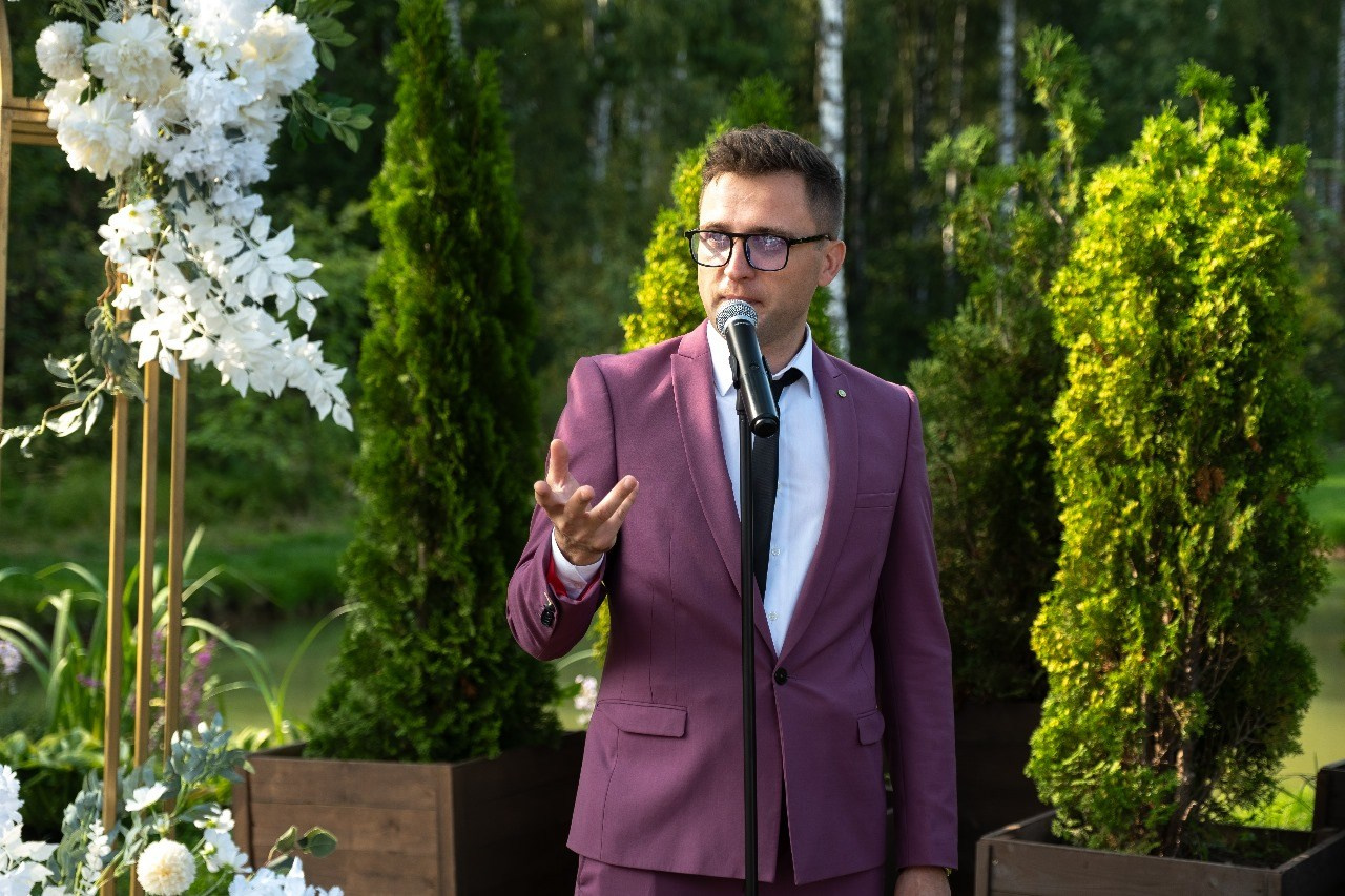 Ведущий Федоров. Подрядчики и друзья сети свадебных площадок House for wedding