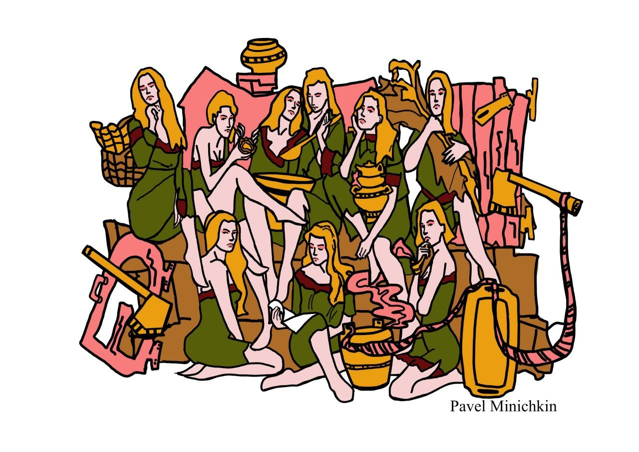 Творческие работы вошедшие в разное время в иллюстративные каталоги. Миничкин Павел официальный сайт