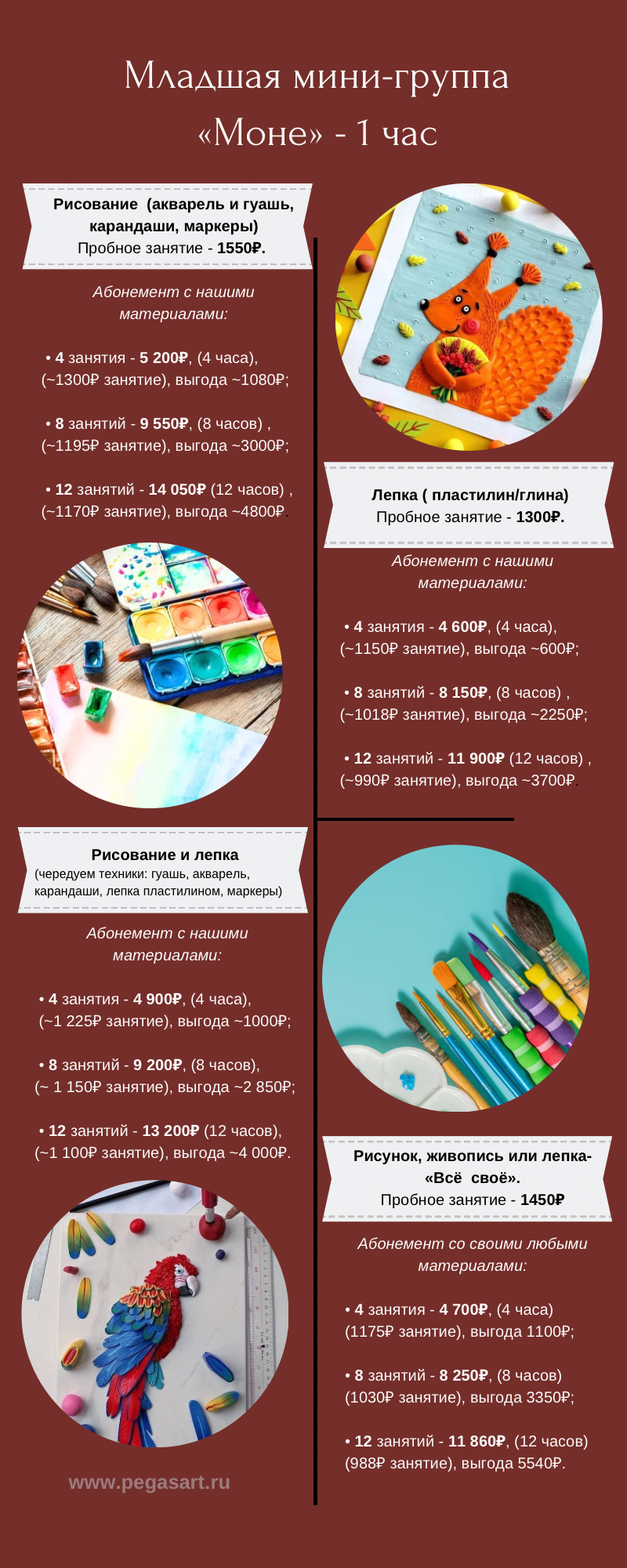 Детская группа «Моне». Арт-вечеринки и мастер-классы в Москве для взрослых и детей