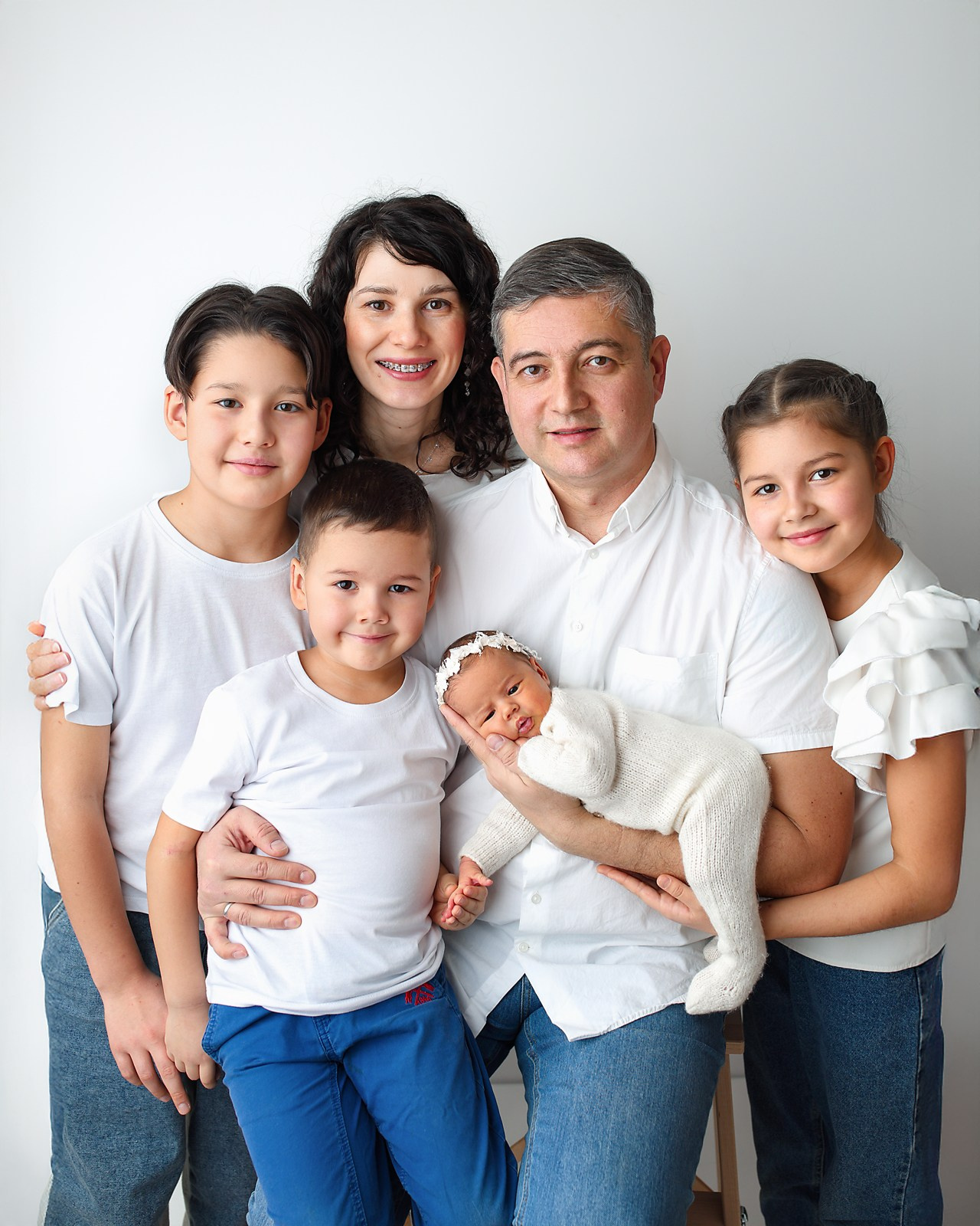 Семейные кадры. Фотограф новорождённых в Казани Нейля Гильмутдинова ньюборн