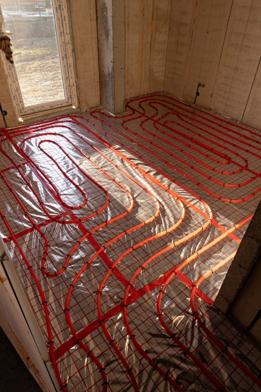 1-этажный дом в п.Шоссейное. Монтаж отопления в Калининграде | Балтийский сантехник