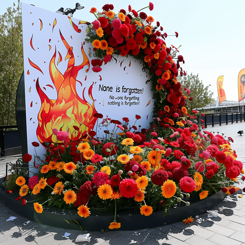 Разработка эскизов декора для тендера для праздника 9 мая. Главная