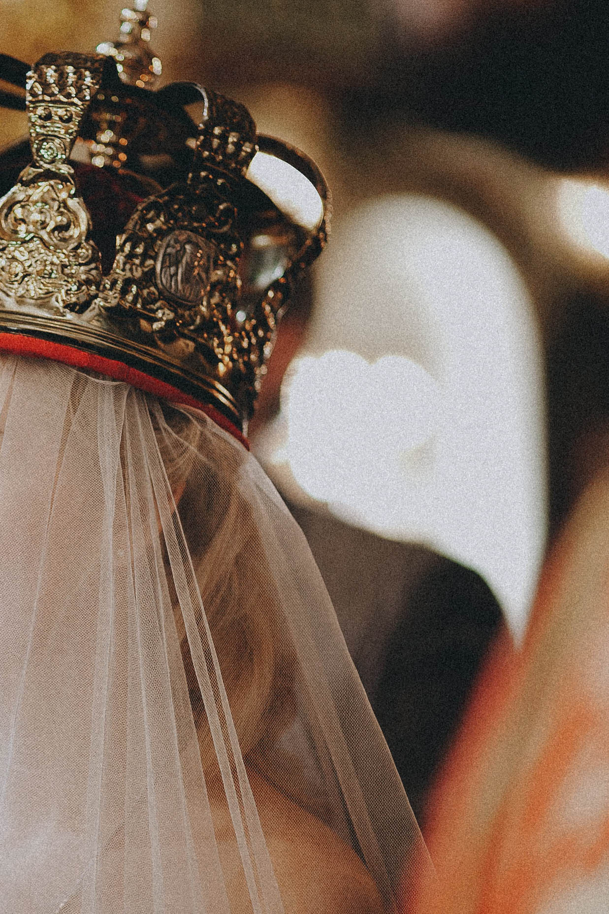 The wedding in the church